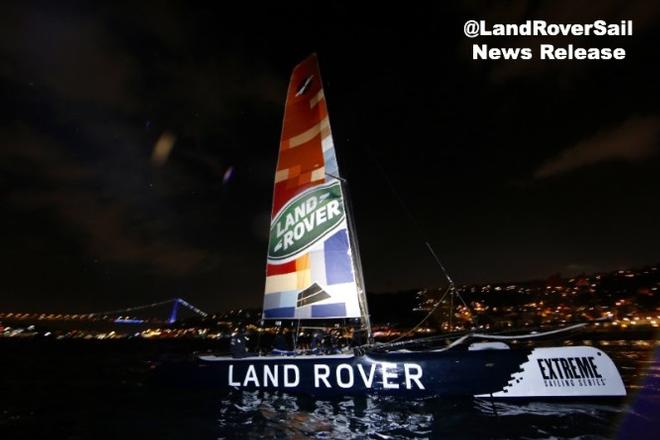 Land Rover Above and Beyond Award - Extreme Sailing Series Istanbul © Lloyd Images